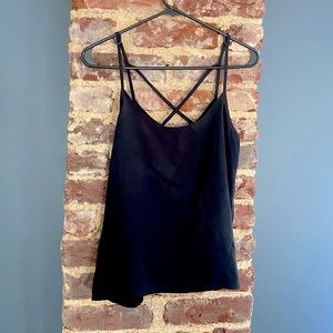 Abercrombie crisscross back tank top